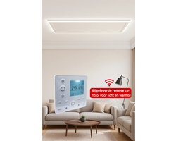 QH-HL Serie - Wifi infraroodpaneel met led verlichting - 63 x 108 cm - 700Watt