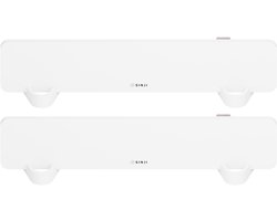 Sinji Anti-Schimmel Infrarood Panelen - Anti-Mould Dryer - Duo Set Vochtbeschermer - Tegen Condens, Vochtplekken en Schimmel - Stil en Energiezuinig - Voor Vochtige Ruimtes zoals Badkamer en Kelder