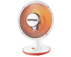 Softsail – Elektrische Carbon Heater – 300-600W - Infrarood Heater Kantelbeveiliging - koolstofverwarmer - Terrasverwarmer - 2 Standen