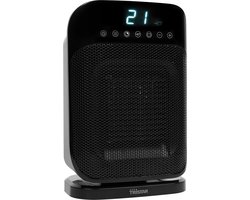 Tristar KA-5074 Keramische Ventilatorkachel - 900 W - 1800 W - Campingkachel - Instelbare Warmtestanden - Veilige en Stijlvolle Torenkachel met LED-display en Draaifunctie - Camping Gebruik - Oververhittings- en Omvalbeveiliging