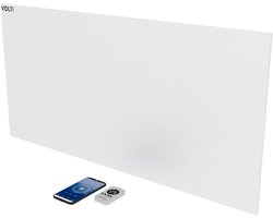 VOLT Verwarmingspaneel - Infrarood Paneel - Warmtepaneel - 720W - Wit - Infrarood paneel badkamer - Met thermostaat - IP54