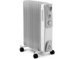 WARM TECH - Kachel - Olie radiator - Elektrisch 2000W - 9 elementen