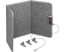 ZonderGas - Novi opvouwbare - Infrarood verwarming - Infraroodverwarmer - 165Watt - Met 3 warmtestanden - Vouwbaar - Verplaatsbaar