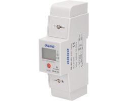 1-Fase Elektriciteitsverbruiksindicator met Extra Indicator en Resetknop - 80A