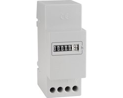 Bauser 661.6/008-001-1-1-001 Bedrijfsurenteller 661.6/08