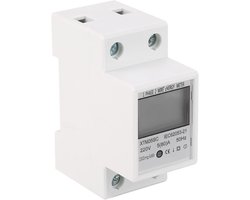 Digitale 1-Fase kWh Meter DIN-Rail Montage 5(80)A Elektronische Stroommeter