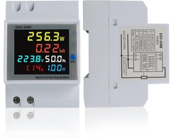 Digitale 3-Fase Elektriciteitsmeter 220/380V 5-100A – Gekalibreerd voor Vermogensmetingen