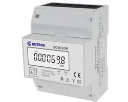 Digitale Draaistroommeter 100A 3-Fase voor DIN-rail met Resetfunctie