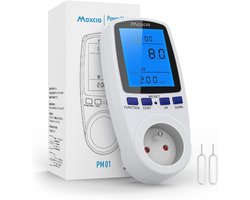 Digitale energiemeter met LCD-display en 7 modi voor energiebewaking