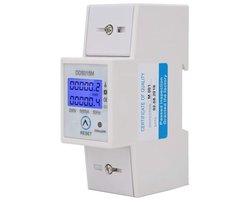 Digitale energiemeter met LCD-display voor eenfasige elektriciteit