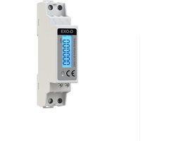 Digitale Energieverbruik Meter voor DIN-rail Montage met Achtergrondverlichting