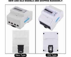 Digitale kWh Meter 220V 10(40)A LCD kWh Meter voor DIN-rail Montage
