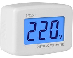 Digitale Spanningsmeter EU Plug Watt Meter voor 230V Stopcontact