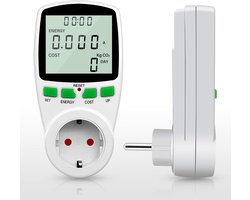Digitale Stroommeter met 11 Modi voor Balkonkrachtcentrale en Stopcontact - Max 3680W