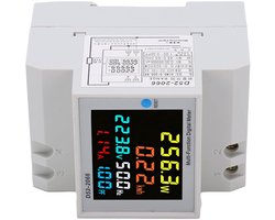 Digitale Wattuurmeter AC 40-300V / 0-100A met LCD-scherm voor Energiebeheer