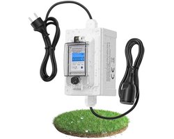 Draagbare digitale stroomverbruikmeter met industriële stekker en waterdicht ontwerp voor caravans en elektrische voertuigen