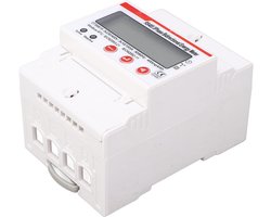 Driefasen Energiemeter KWh DIN Rail Voltmeter Ammeter Frequentie Stroomverbruik