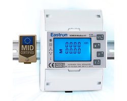 Eastron SDM630Modbus-V3 Digitale Draaistroommeter voor DIN-rail - Bidirectioneel, Multifunctioneel met RS485 Modbus-RTU en 2 S0-Pulsuitgangen