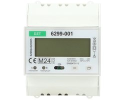 EMAT elektriciteitsmeter - EMAT kWh meter 100A 3-fase (6299-001)