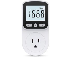 Energiekosten Meter Plug voor Thuisgebruik - Meet Stroomverbruik en Voltage