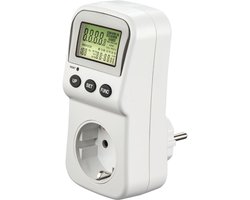 Energiekostenmeter met Display: Meet Stroomverbruik, Spanning en Vermogen