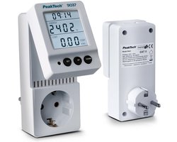 Energiekostenmeter met Stroomverbruikmeting en Draaibaar Display