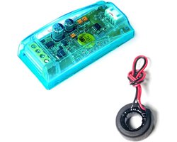 Energiemeter - Wattmeter Kwh Meter - Energieverbruik Monitoren - Enkele Fase - 220V 32A - Zwart Blauw