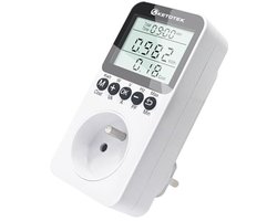 Energieverbruik Meter met LCD Display - Nieuwste Digitale Wattmeter voor Stopcontact