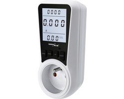 GreenBlue GB350 E - Wattmeter / Elektriciteitsmeter met stopcontact - Energieverbruiksmeter Type: E
