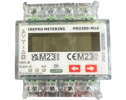 Inepro Metering Pro 380-S inepro Metering kWh-meters - 3 fase MID / 260 Pro380-MOD-CT3x1,5/6Amp 230/400V MID 4TE, Elektriciteitsmeter, KWH1085PRO, Beschermingsgraad (IP): IP50 | Uitvoering: Meetwaardeomvormer