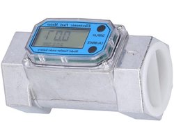 KARZO - Elektronische Digitale Turbinestroom Meter voor Brandstof, Water en Gas - LLW-50