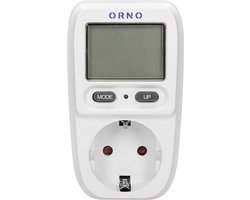 kWh - energiekosten meter voor stopcontact met Digitale LCD scherm