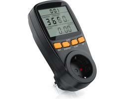 P1 Meter – Energiemeters - Energiemeter Verbruiksmeter – Stroommeter – Inzicht in je Stroomverbruik! - kwh Meter - met LED-Display - Zwart