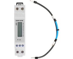 SDM120DB MID - 1 Fase kWh meter met puls uitgang (MID gekeurd) met Aansluit Kabelset