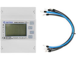 SDM630 Modbus V3 MID - 3 Fase kWh met Modbus (MID gekeurd) met Aansluit Kabelset