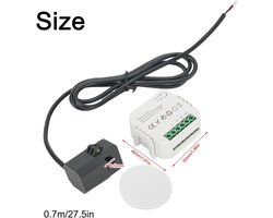 Slimme WiFi-energiemeter met CT-klem - 80A voor Energiebeheer