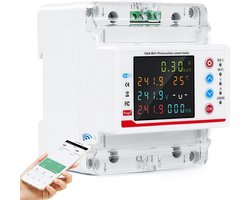 Slimme Wifi Energiemeter met DIN-rail Montage en Veiligheidsfuncties