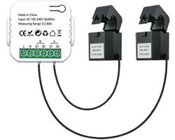 Slimme WiFi Energiemeter voor Zonnepanelen en Verbruik