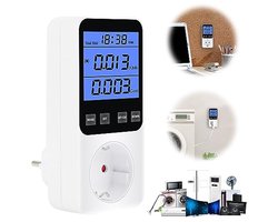 Stroomverbruikmeter met Overbelastingsbeveiliging en Groot LCD Scherm