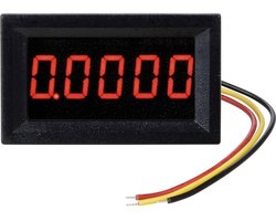 TRU COMPONENTS TC-AM5D-RED Digitaal inbouwmeetapparaat