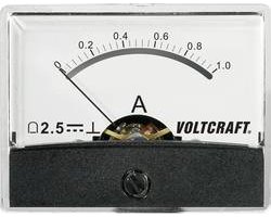VOLTCRAFT AM-60X46/1A/DC AM-60X46/1A/DC Inbouwmeter AM-60X46/1 A/DC 1 A Draaispoel
