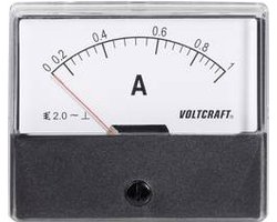 VOLTCRAFT AM-70X60/1A AM-70X60/1A Inbouwmeter AM-70X60/1 A 1 A Weekijzer