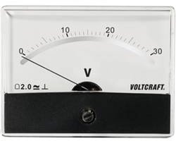 VOLTCRAFT AM-86X65/30V/DC AM-86X65/30V/DC Inbouwmeter AM-86X65/30 V/DC Draaispoel