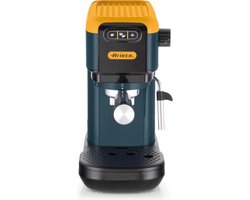 Ariete 1399/16 - Smart Slim Coffee - slank design - voor gemalen koffie & koffiepads - mango yellow