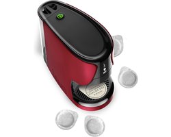Bialetti Bundel DAMA ESE Koffiemachine met 30 ESE Pods Rood