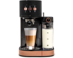 BluMill Koffiemachine - Pistonmachine - Espressomachine - Automatische Melkschuimer & 2 portafilters - 1,2 Liter Waterreservoir