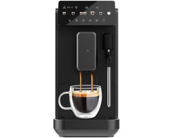 Cecotec Volautomatische Koffiemachine Cremmaet Lungo Steam 19 bar 2L zwart met stoompijp