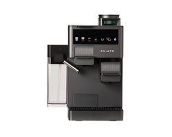 CHiATO coffeePLAY 5-in-1 Espresso Machine with Grinder & Milk System - Grey