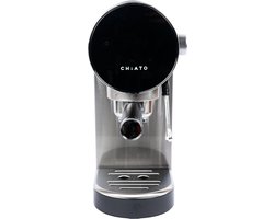 CHiATO Luna Style Espresso Coffee Machine - Silver