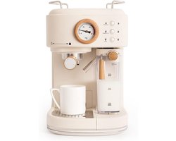 CRLYN® Espressomachine - Koffiezetapparaat - Koffiemachines - Beige